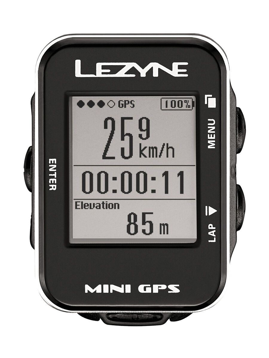 Lezyne Mini GPS, black - Bild 1