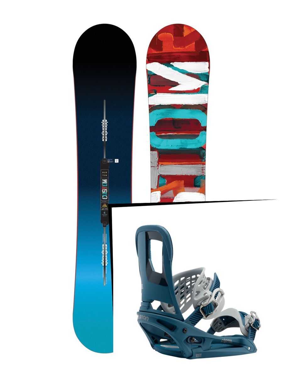 Set: Burton Custom Flying V 2017 +  Cartel EST (1712721S) - Bild 1