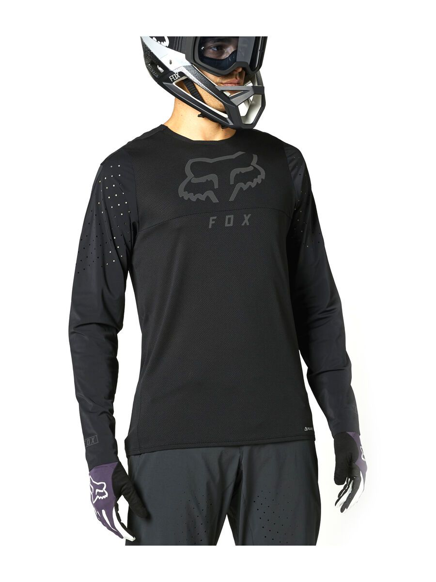 Fox Flexair Delta LS Jersey, black - Bild 1