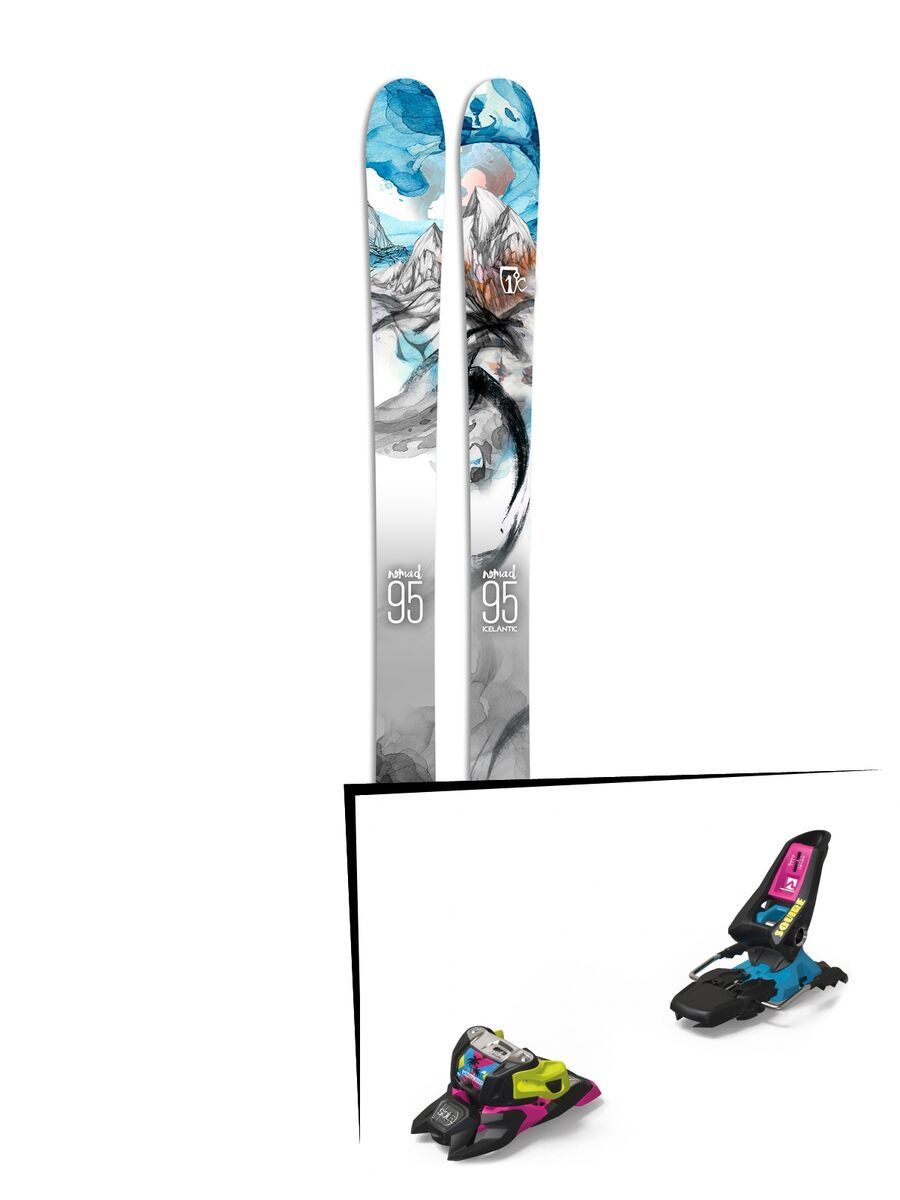 Set: Icelantic Nomad 2017 + Marker Squire 11 ID (2319311) - Bild 1