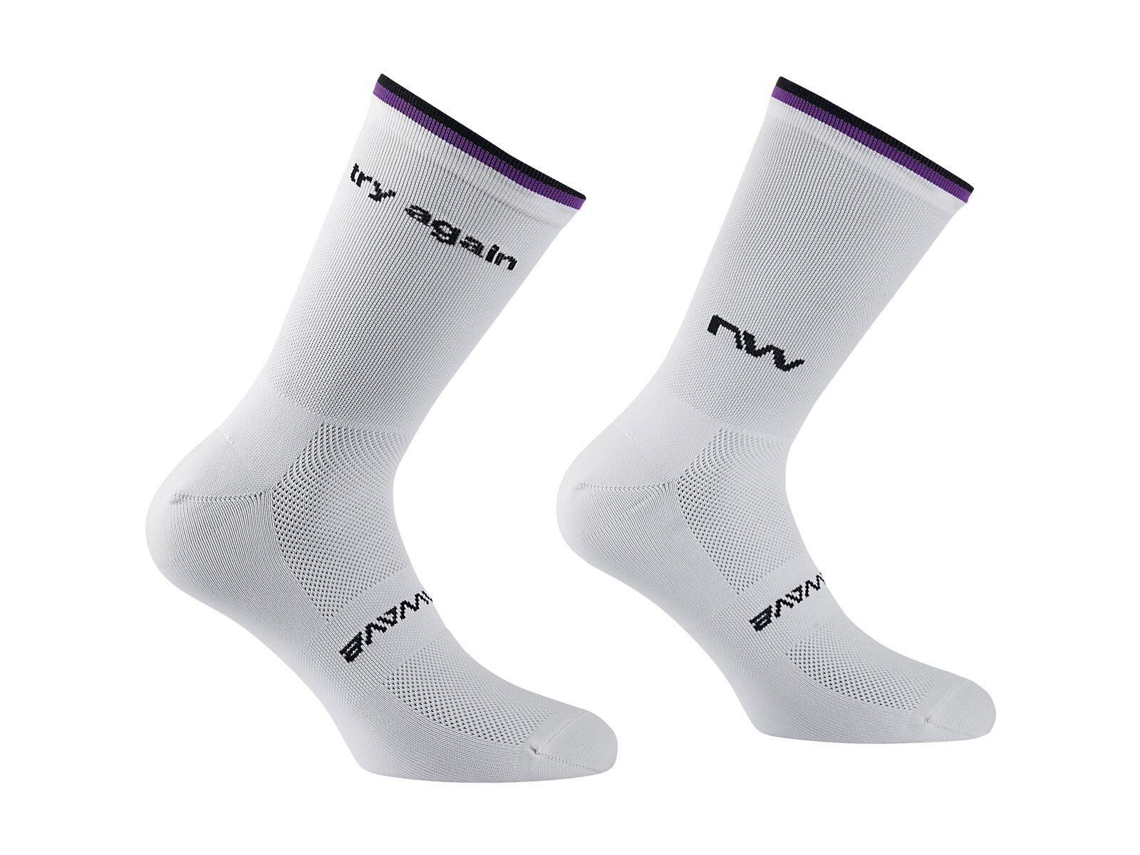 Northwave Try Again Sock, white - Bild 1