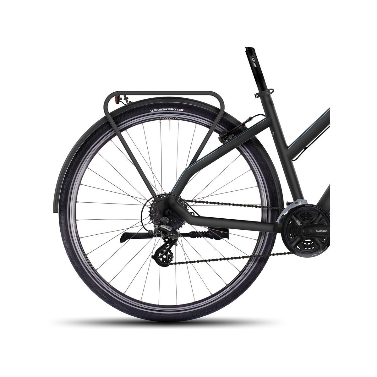 Ghost Square Trekking 1 Miss, black/lightblue - Bild 4