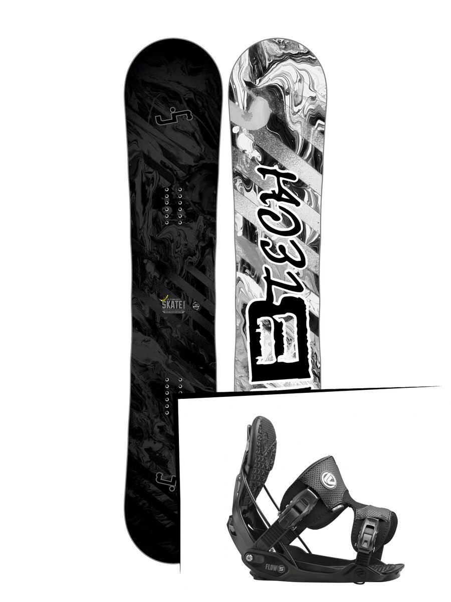 Set: Lib Tech Sk8 Banana 2017 + Flow Five (1513175S) - Bild 1