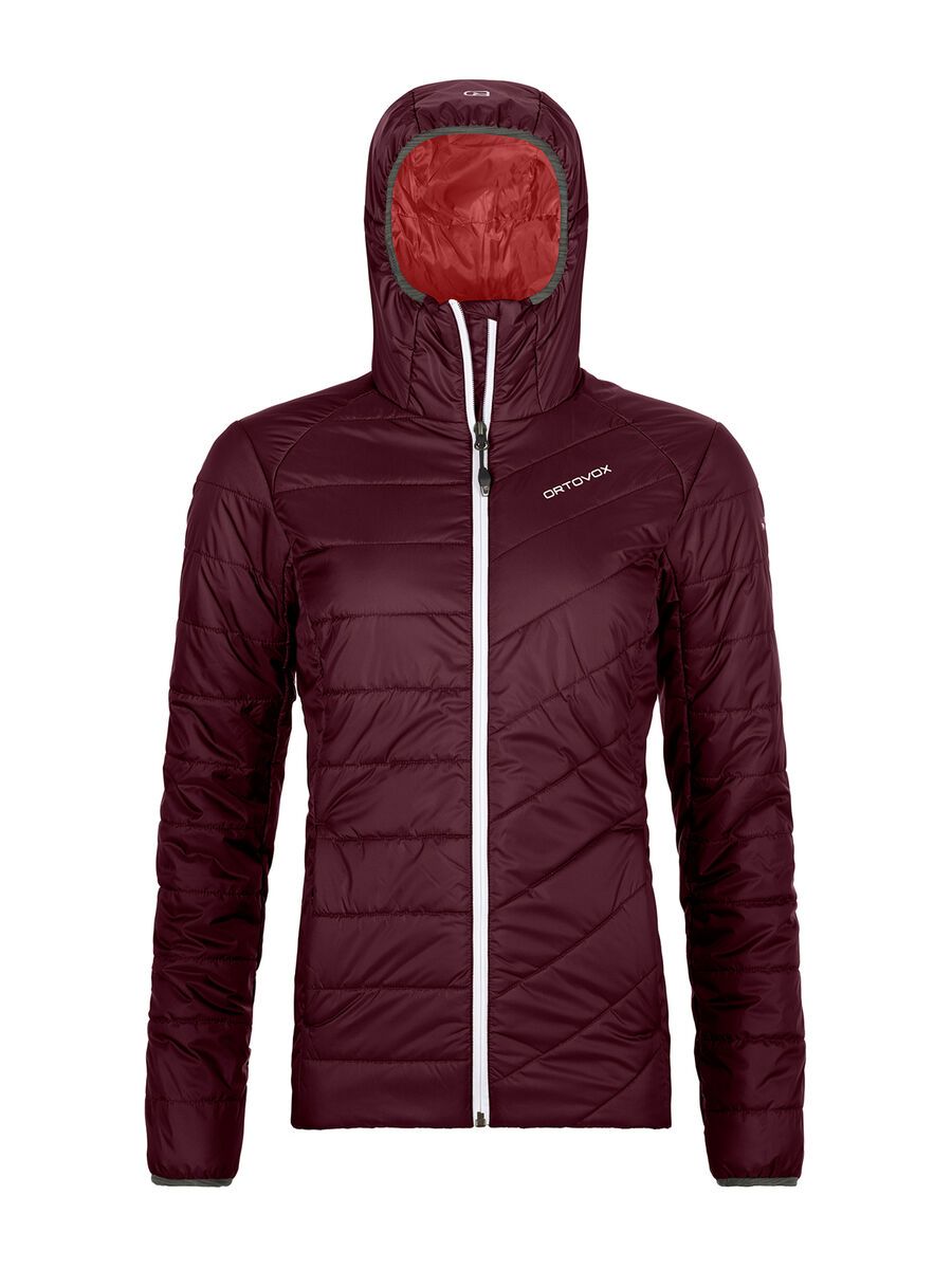 Ortovox Swisswool Piz Bernina Jacket W, dark wine - Bild 1