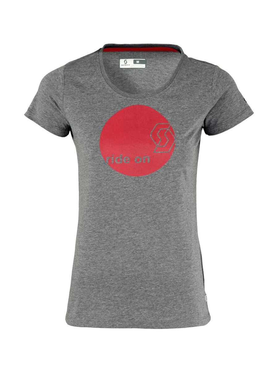 Scott Womens Trail MTN DRI Icon s/sl Shirt, grey melange - Bild 1