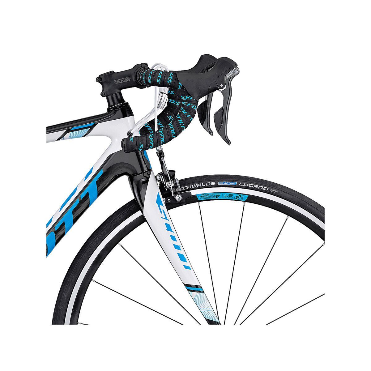 Scott Contessa Solace 35, white/black/blue - Bild 5