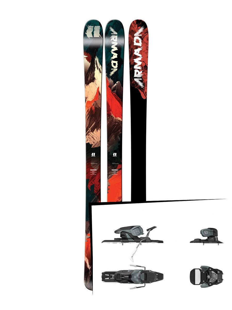 Set: Armada Invictus 99 TI 2017 + Salomon Warden 11 (1706222) - Bild 1