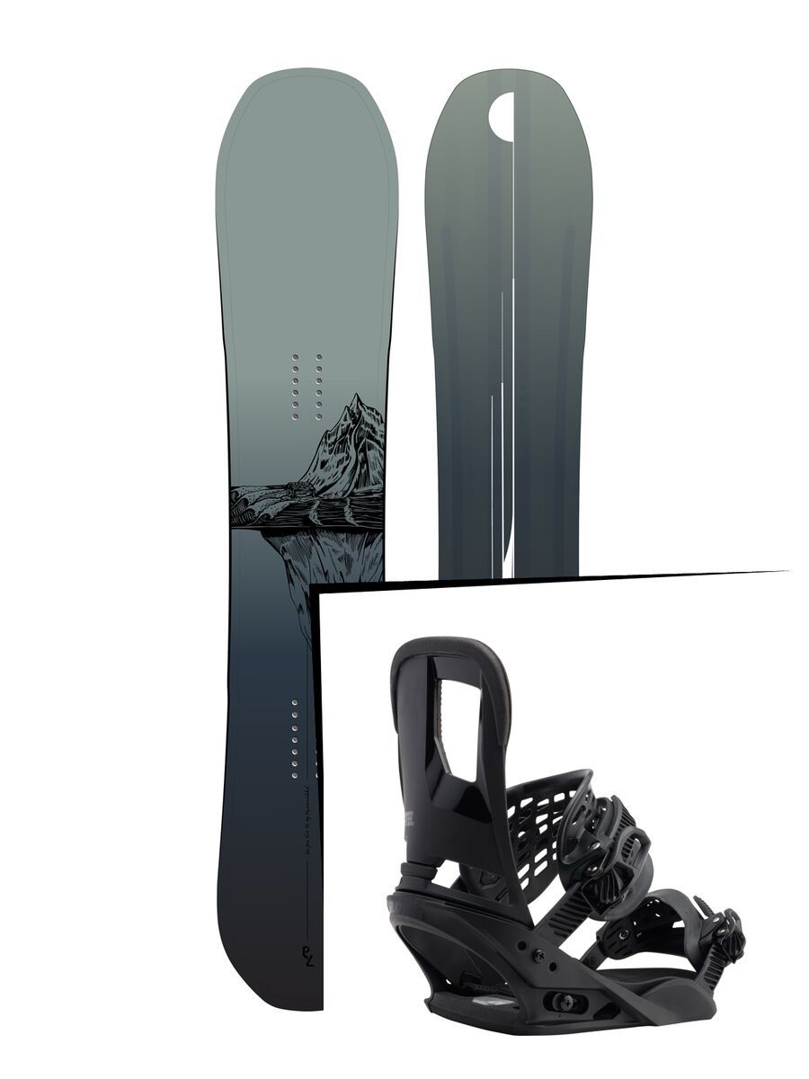 Set: Yes Pick Your Line 2017 + Burton Cartel (1712700S) - Bild 1