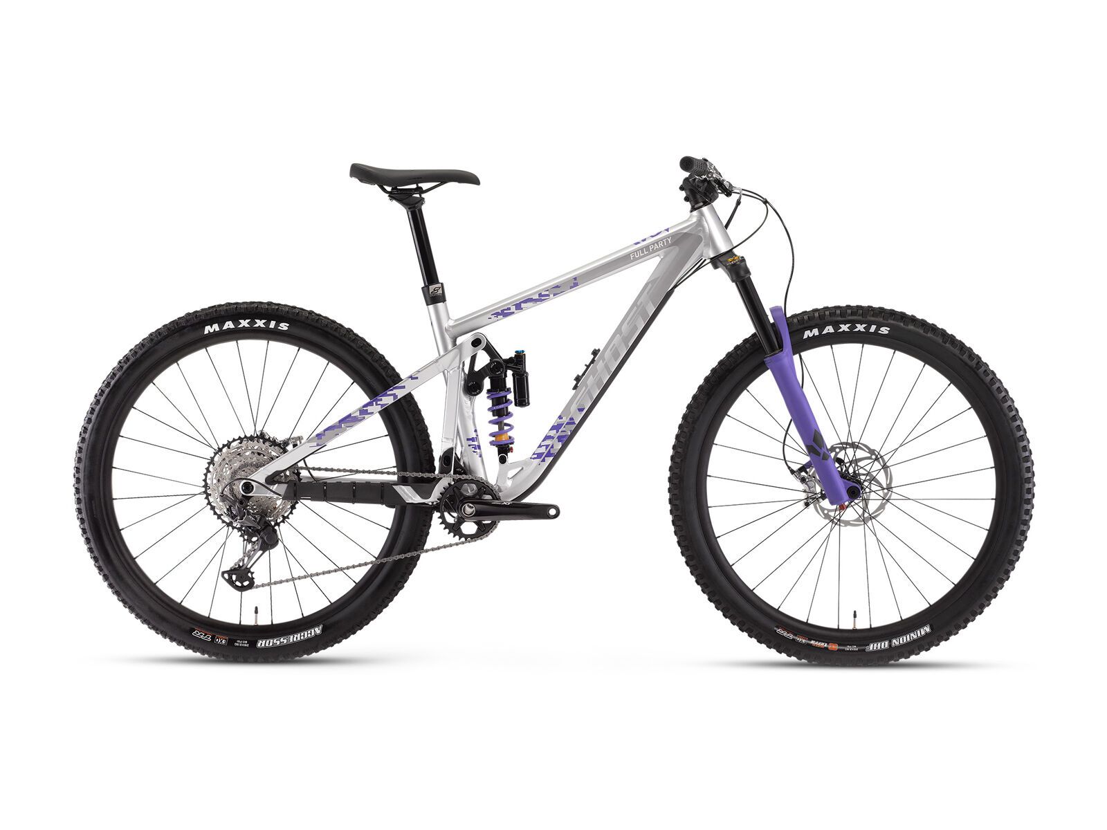 ***2. Wahl*** Ghost Riot Trail Full Party 29 chrome/purple - Bild 1