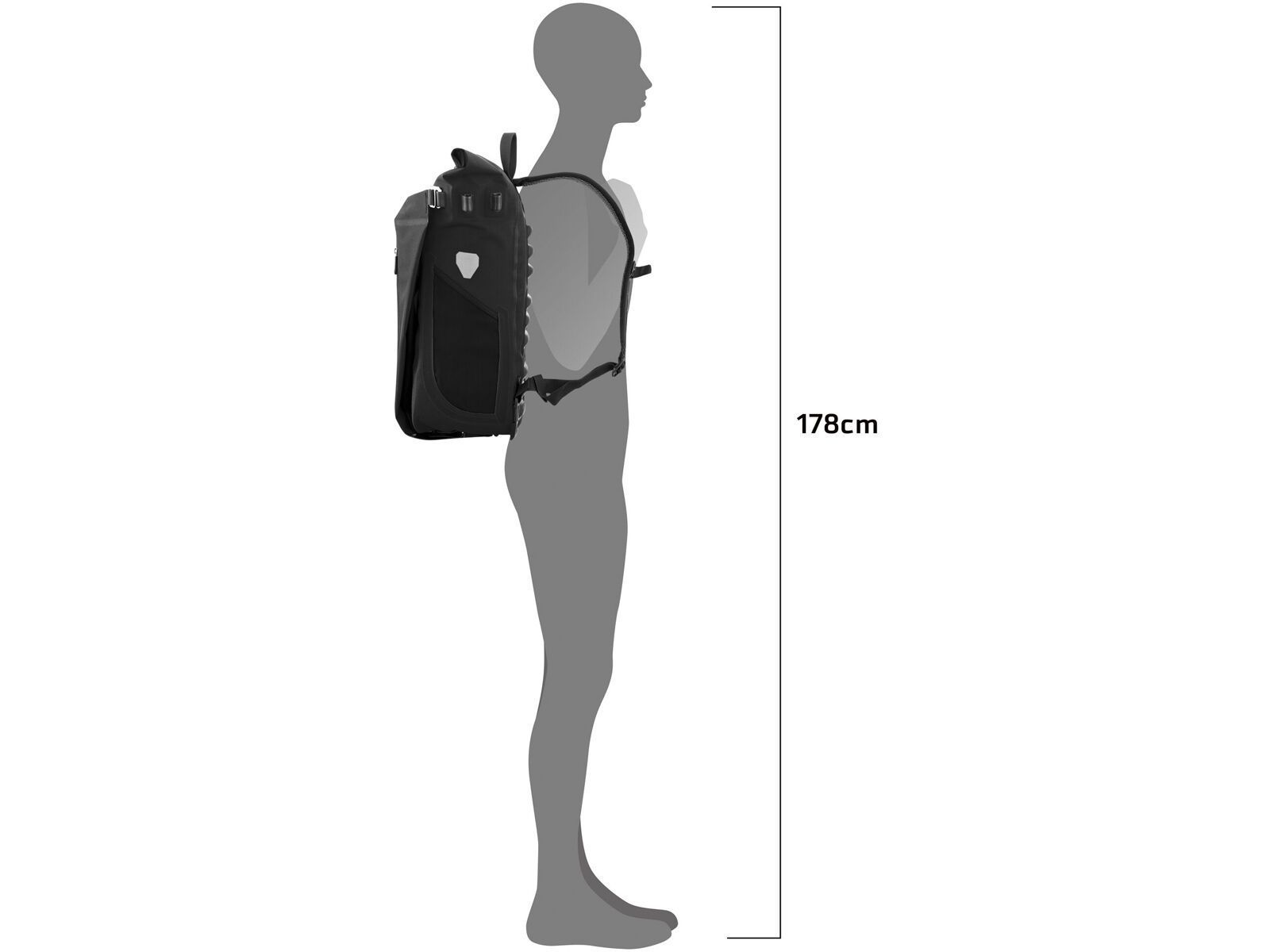 ORTLIEB Vario Plus 26 L, black - Bild 5