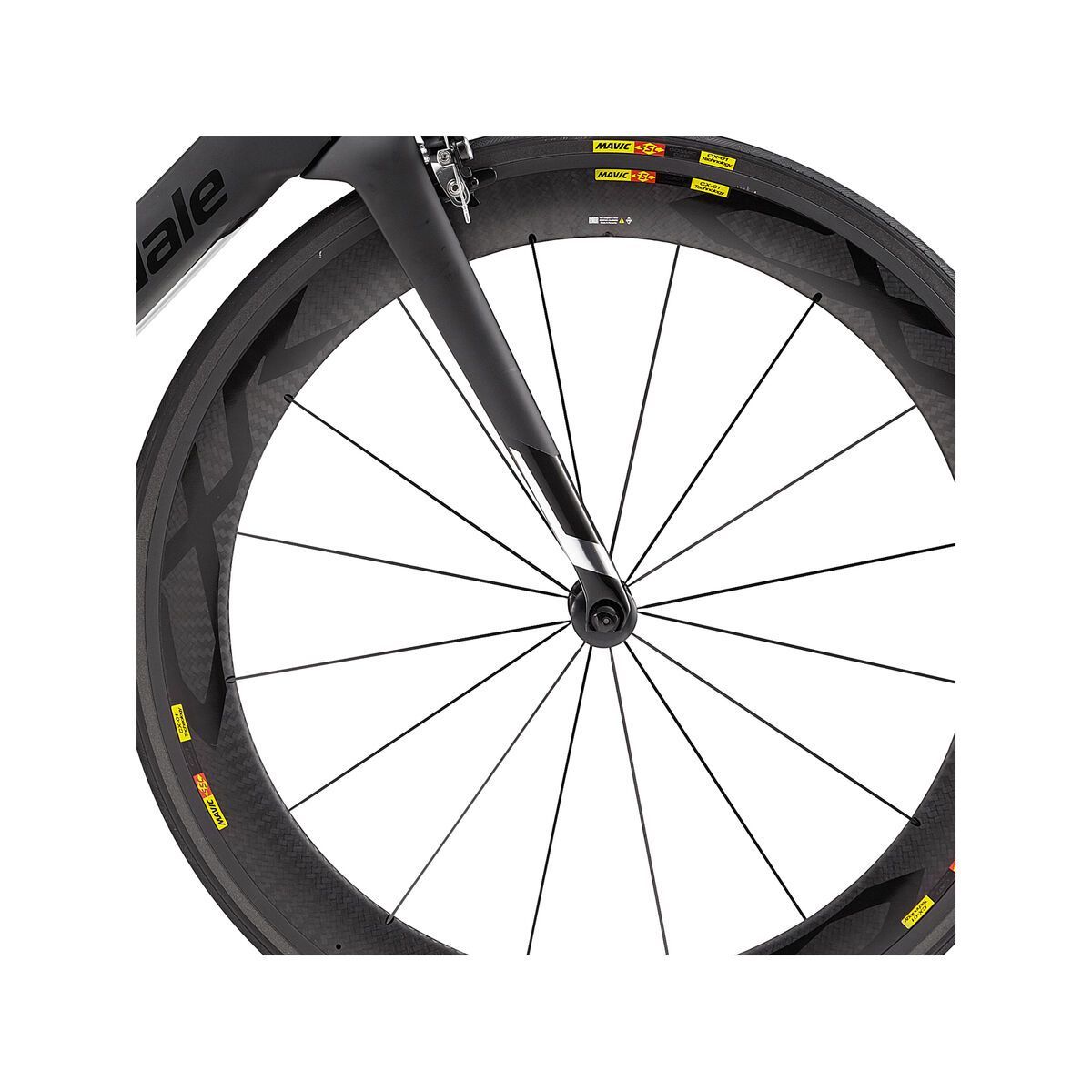 Cannondale Slice Hi-Mod Black Inc., atin black w/ gloss black and polished chrome accents - Bild 3