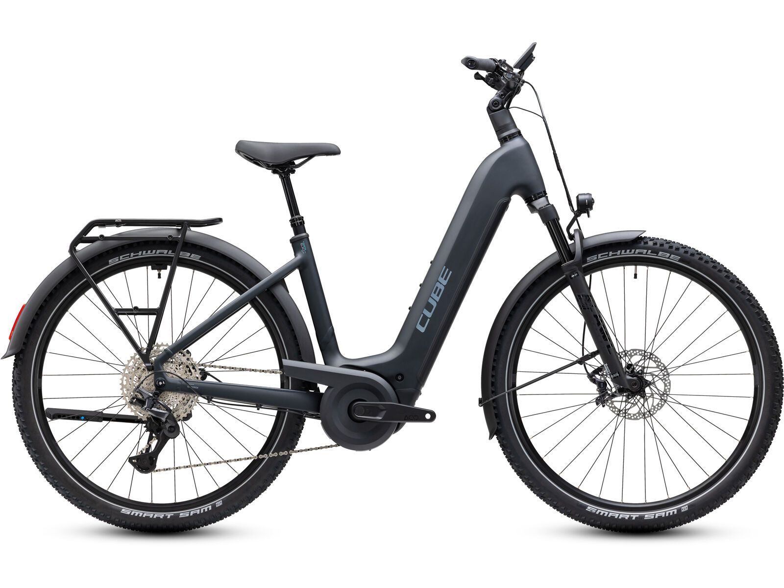 Cube Nuride Hybrid EXC 800 Easy Entry, coal´n´chrome - Bild 1
