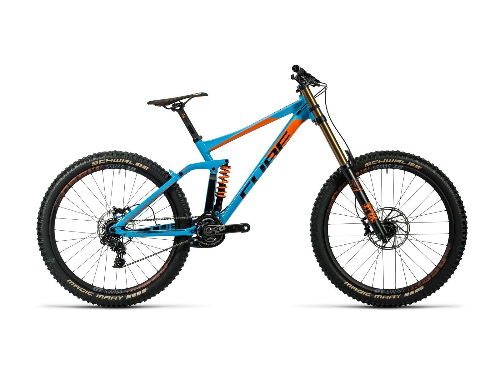 Cube TWO15 HPA SL 27.5, powderblue´n´flashred - Bild 1