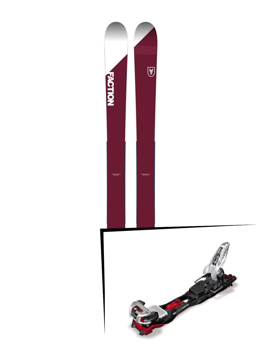 Set: Faction Candide 3.0 2018 + Marker Baron EPF 13 black/white/red - Bild 1