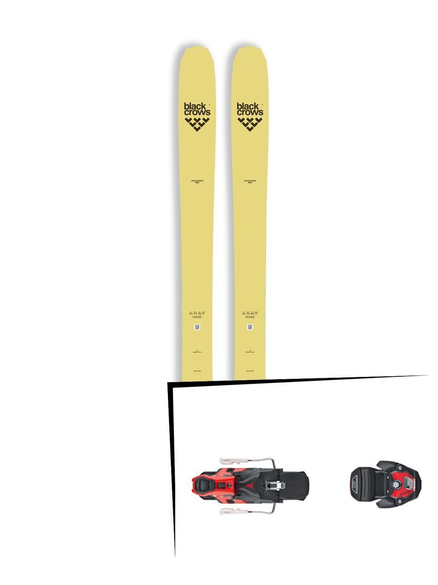 Set: Black Crows Anima Freebird 2018 + Atomic Warden MNC 13 black/red - Bild 1