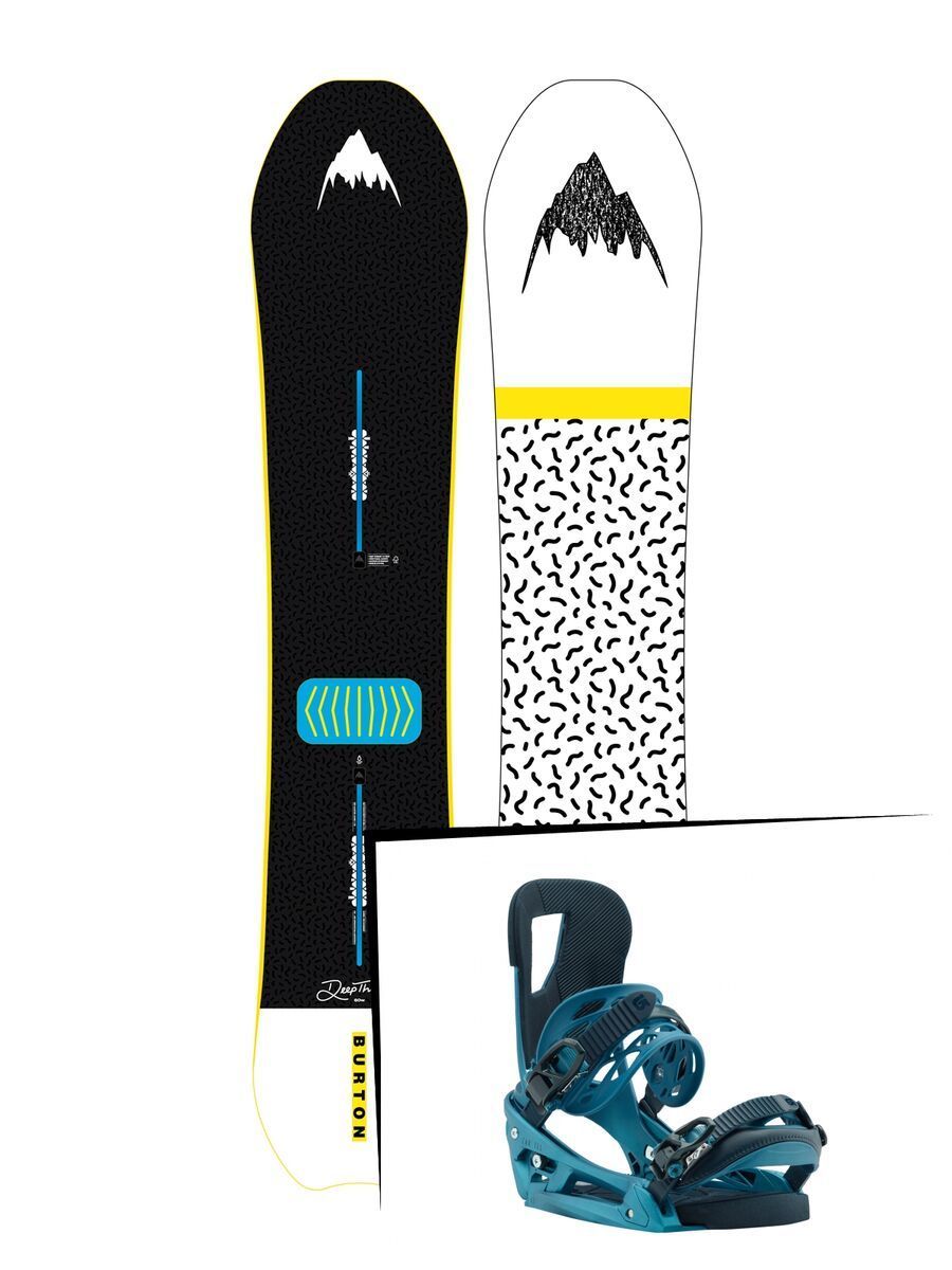 Set: Burton Deep Thinker 2019 +  Cartel EST (1930915S) - Bild 1