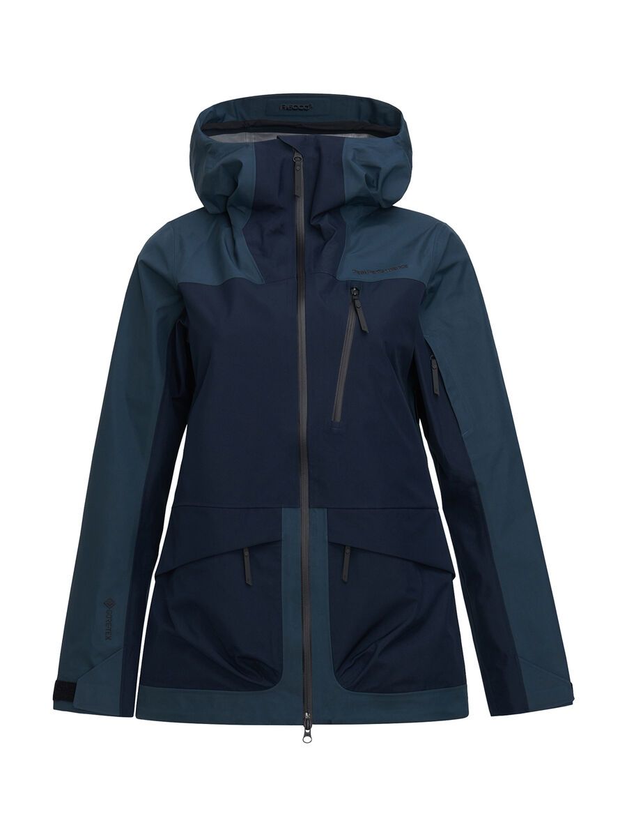 Peak Performance W Vertical 3L Jacket, blue steel - Bild 1