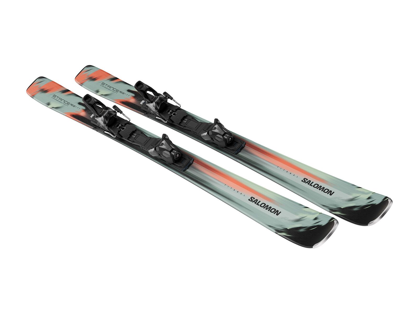 Salomon Stance Pro 82 + MI12 GW, iceberg green/nasturtium/black - Bild 7
