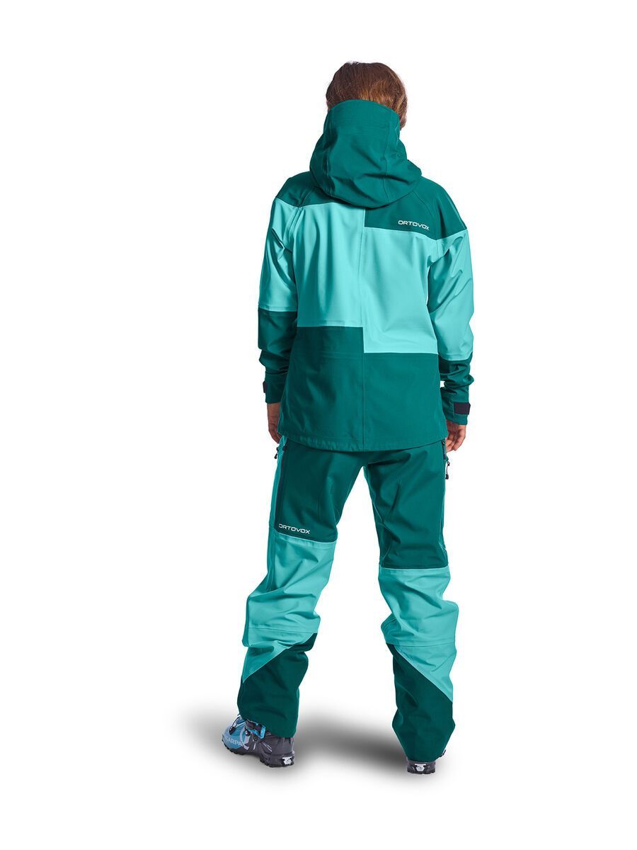 Ortovox 3L Guardian Shell Jacket W, pacific green - Bild 10