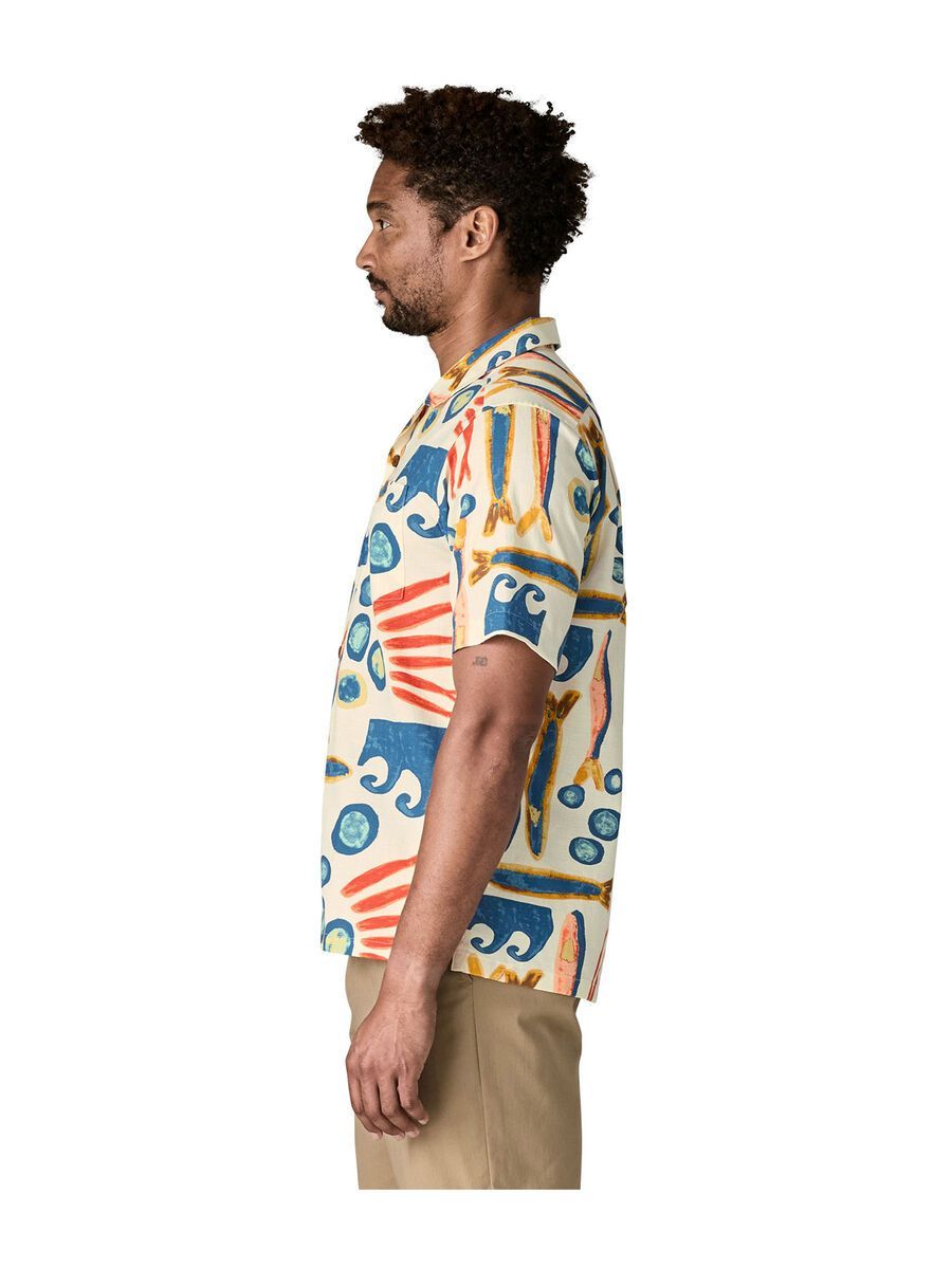 Patagonia Men's Tidal Threads Camp Shirt Sardines, natural - Bild 3
