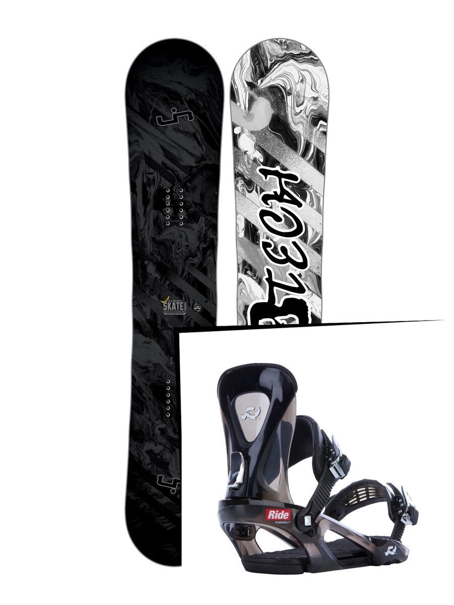 Set: Lib Tech Sk8 Banana 2017 + Ride KX (1178188S) - Bild 1