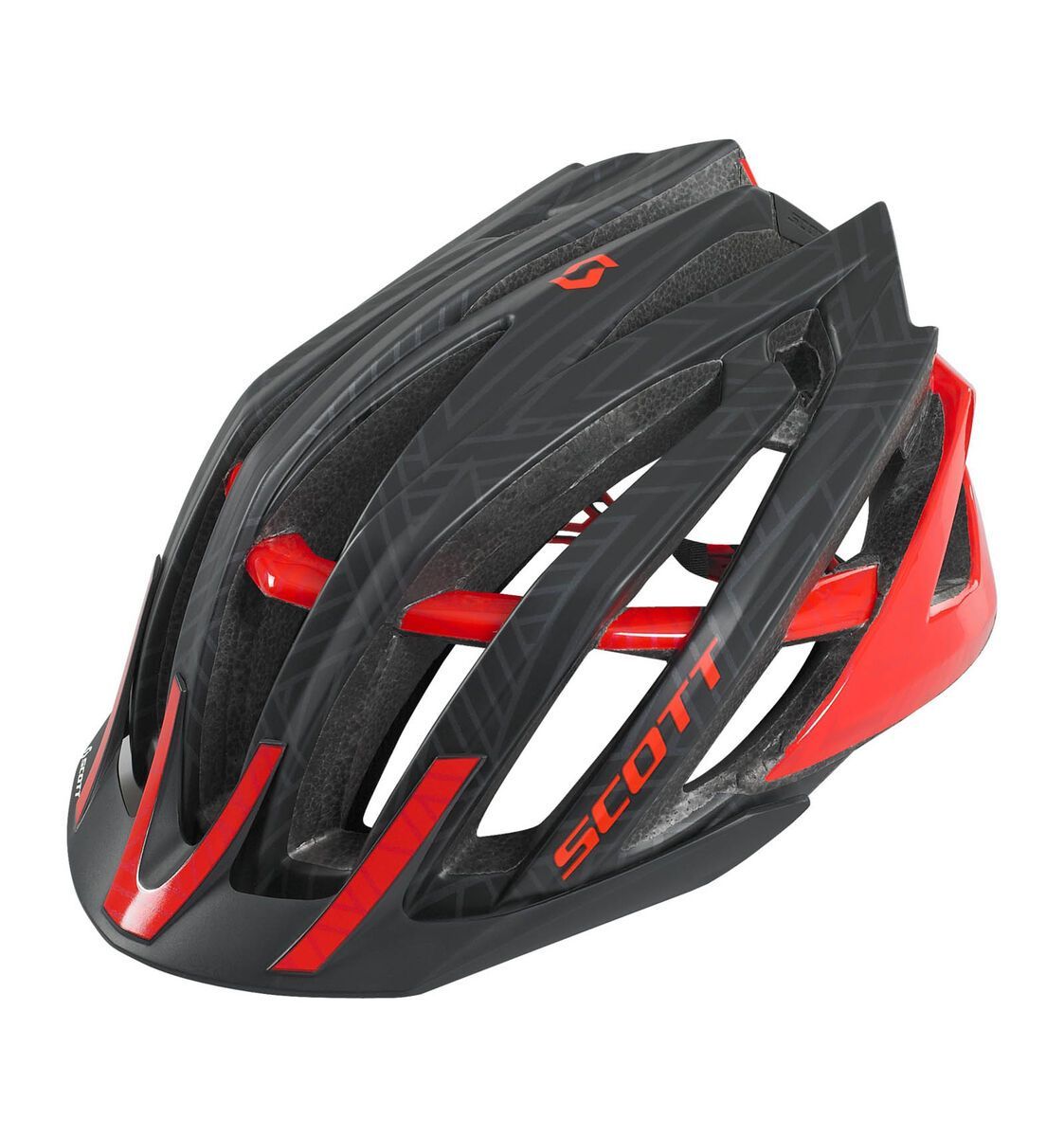 Scott Helmet Vanish, black/red - Bild 1