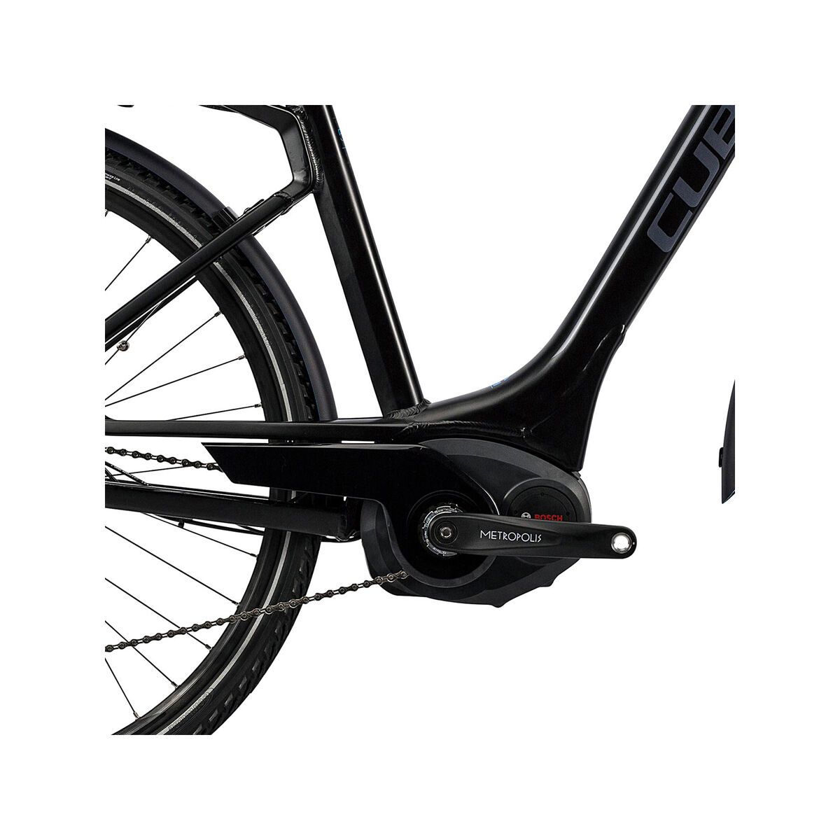 Cube Touring Hybrid EXC 500 Easy Entry, black´n´flashblue - Bild 3