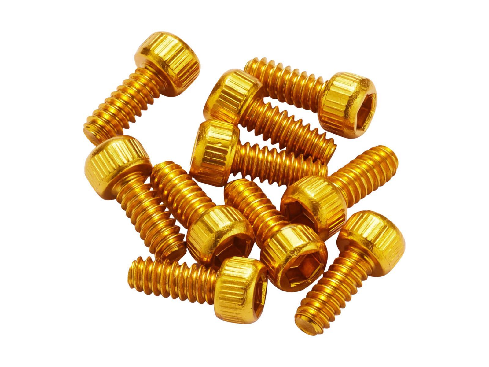 Reverse 10x Alu Pins (Medium, 11 mm) Escape Pro / Black One / Base, gold - Bild 1