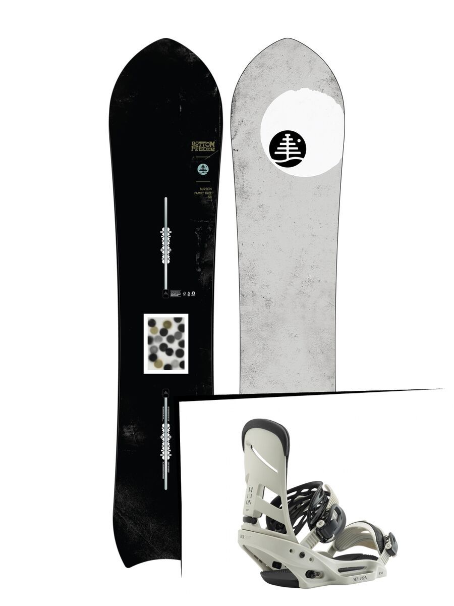 Set: Burton Family Tree Bottom Feeder 2019 + Burton Mission EST bone - Bild 1