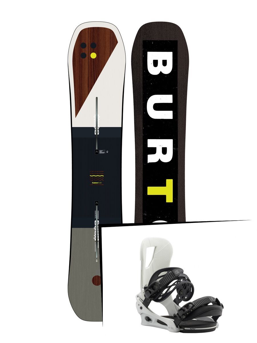 Set: Burton Custom Flying V 2019 +  Cartel (1930906S) - Bild 1