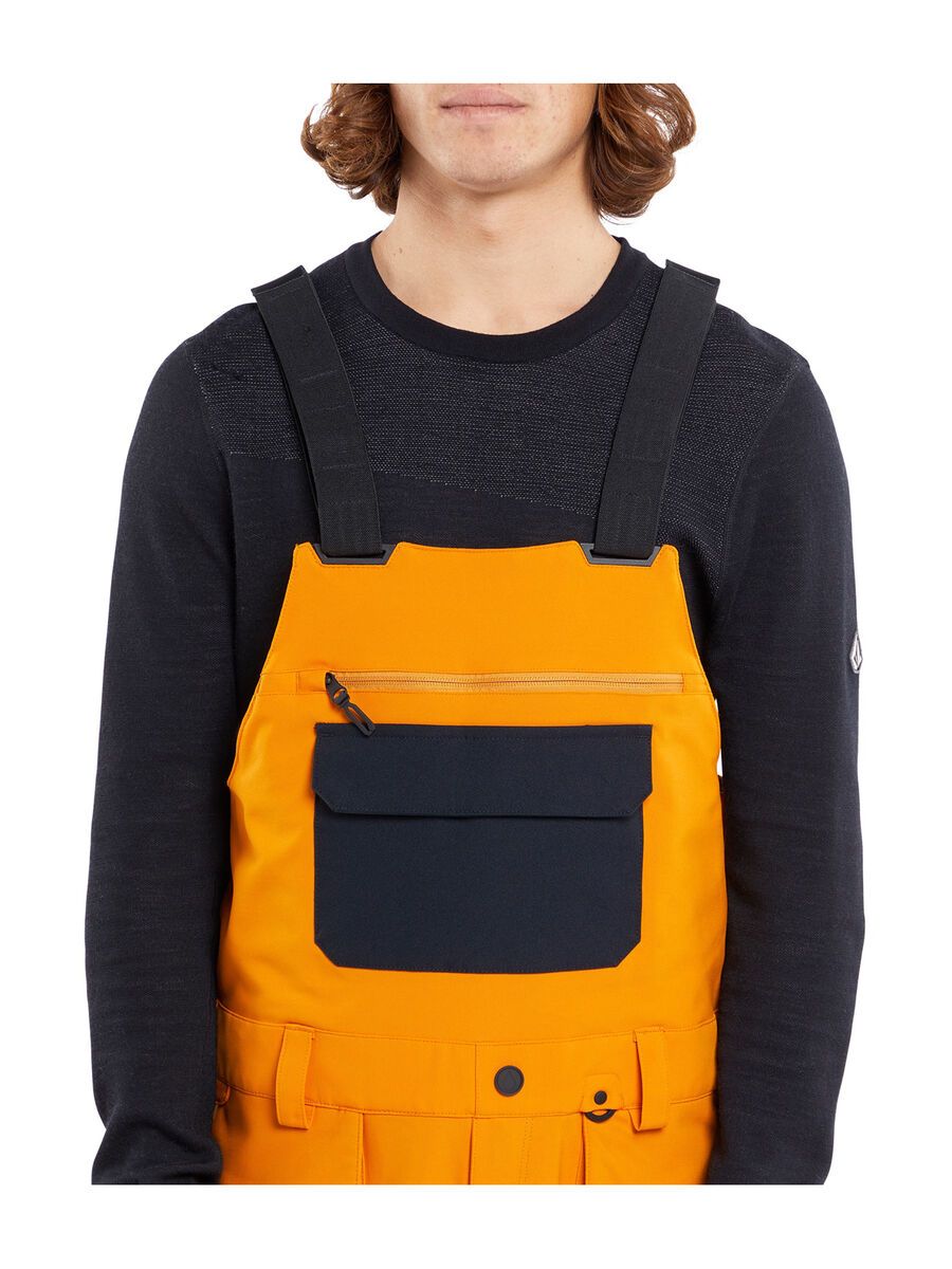 Volcom Roan Bib Overall, gold - Bild 3