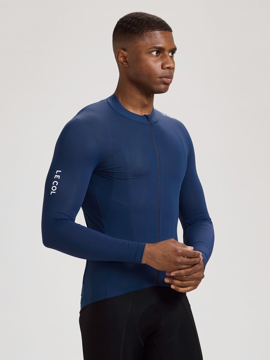 Le Col Pro Long Sleeve Jersey, navy - Bild 3
