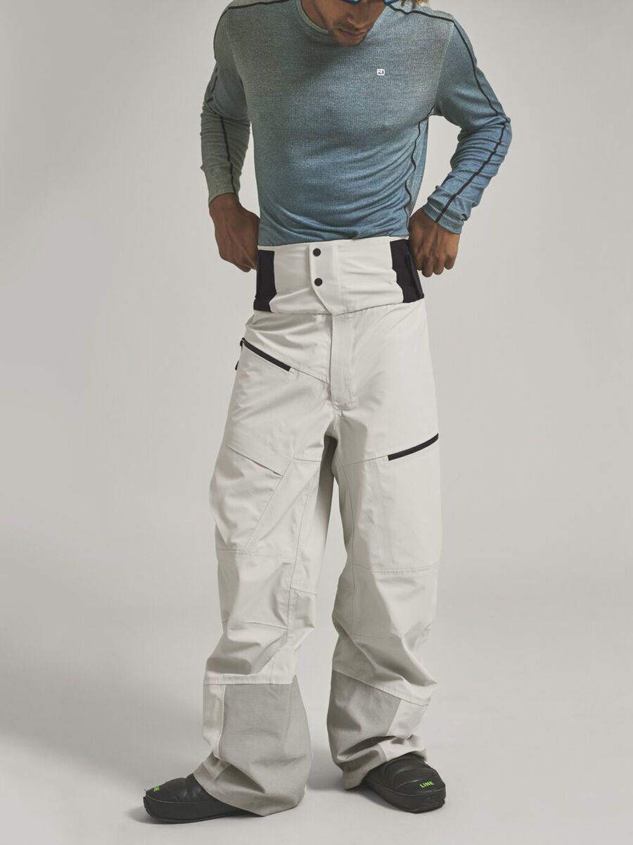 Ortovox Ravine Plus 3L Pants M, white tea - Bild 3