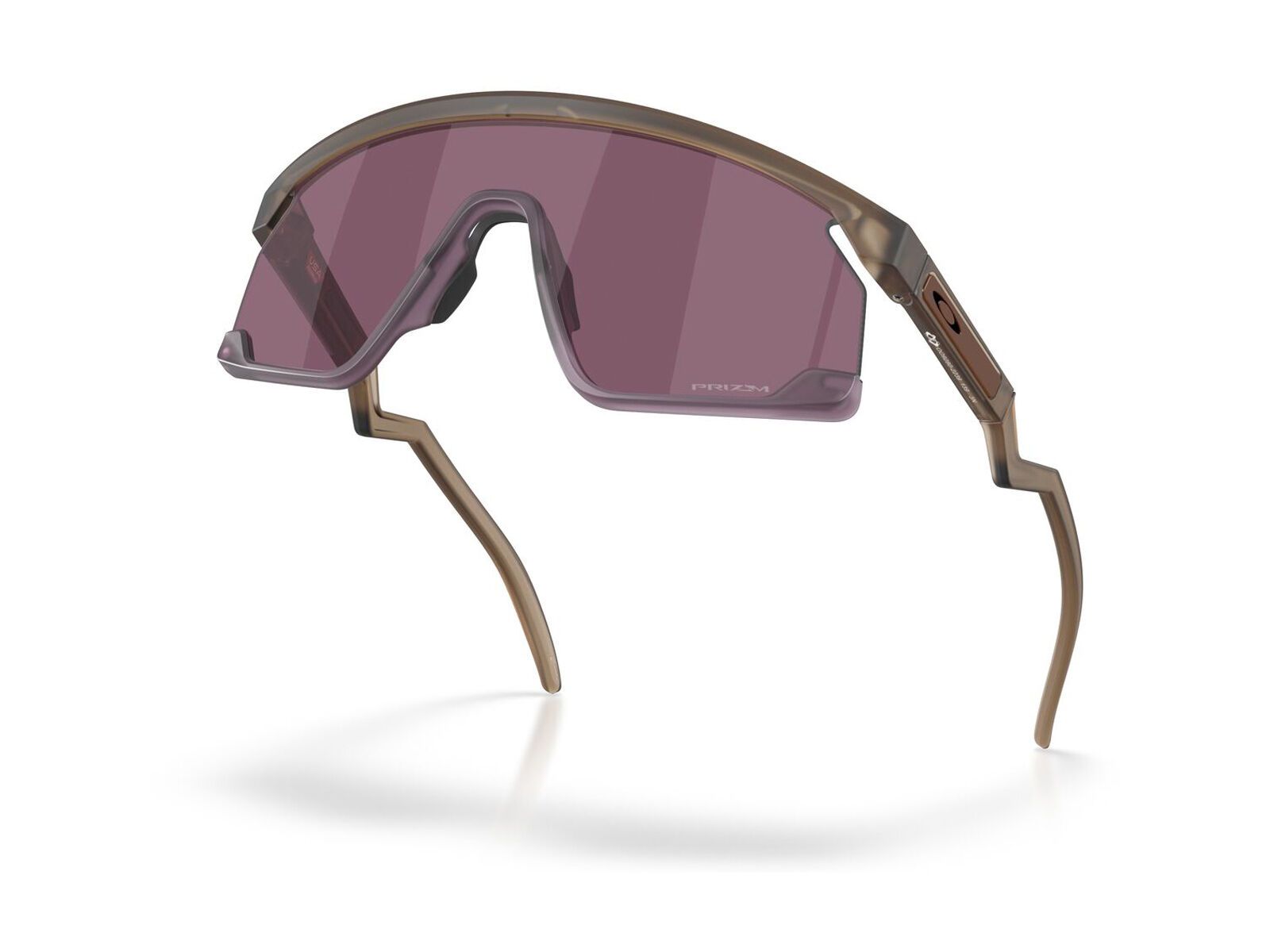 Oakley BXTR, Prizm Road Black / matte brown smoke - Bild 3
