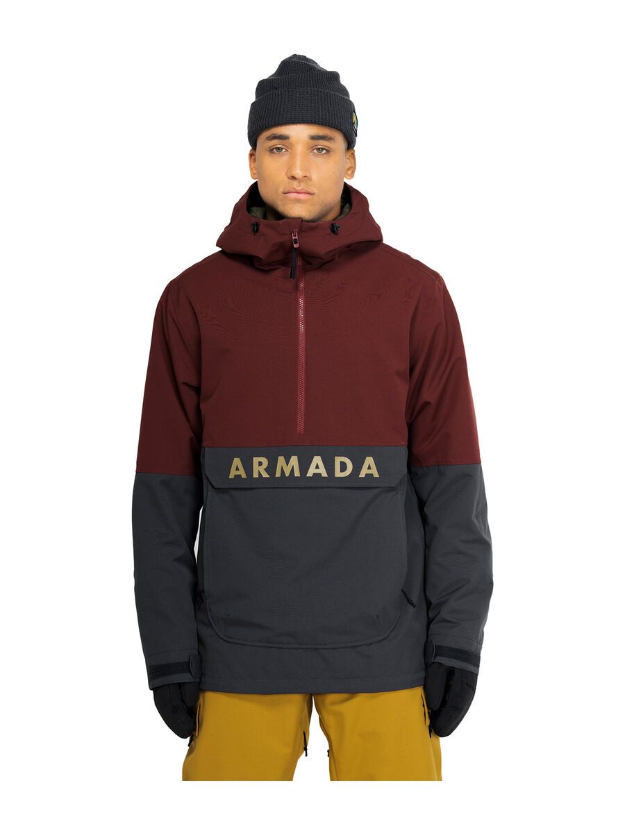 Armada Bristal Insulated Anorak, burgundy - Bild 4