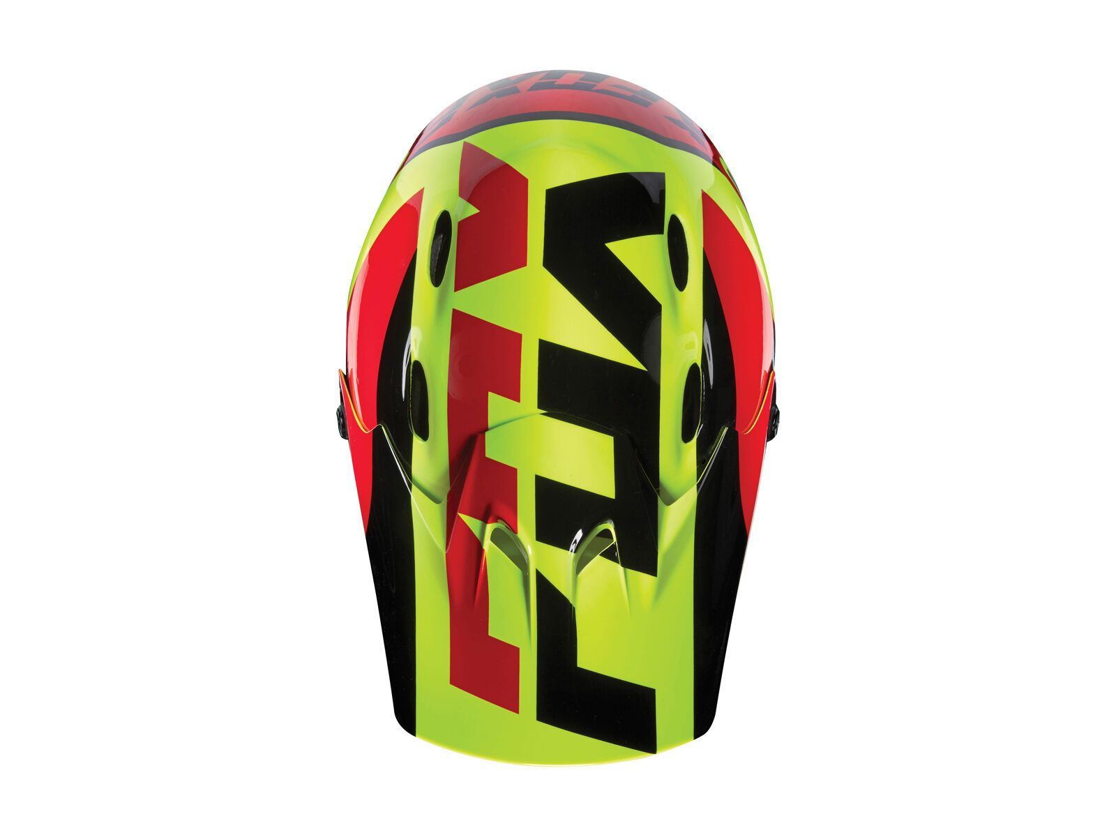 Fox Rampage Mako Helmet, yellow - Bild 2