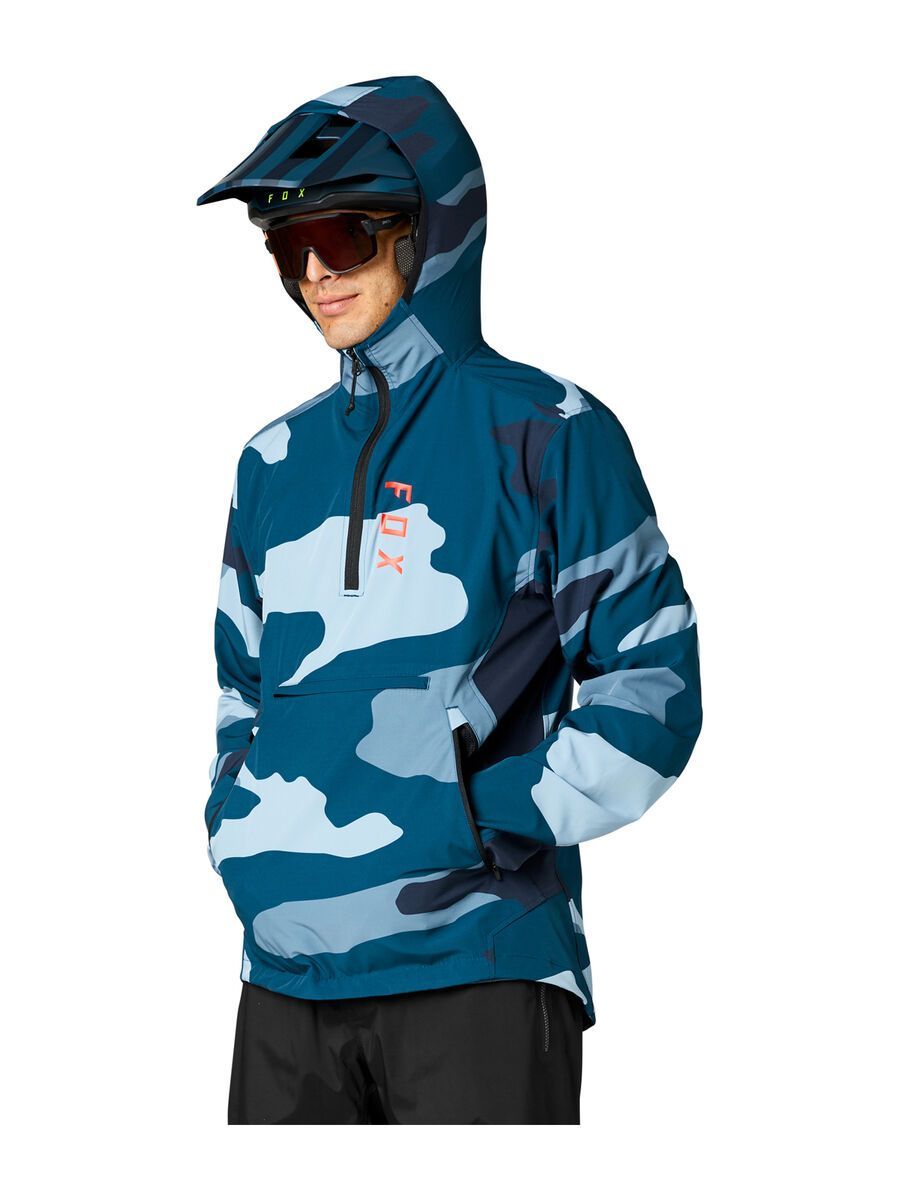 Fox Ranger Wind Pullover, blue camo - Bild 3