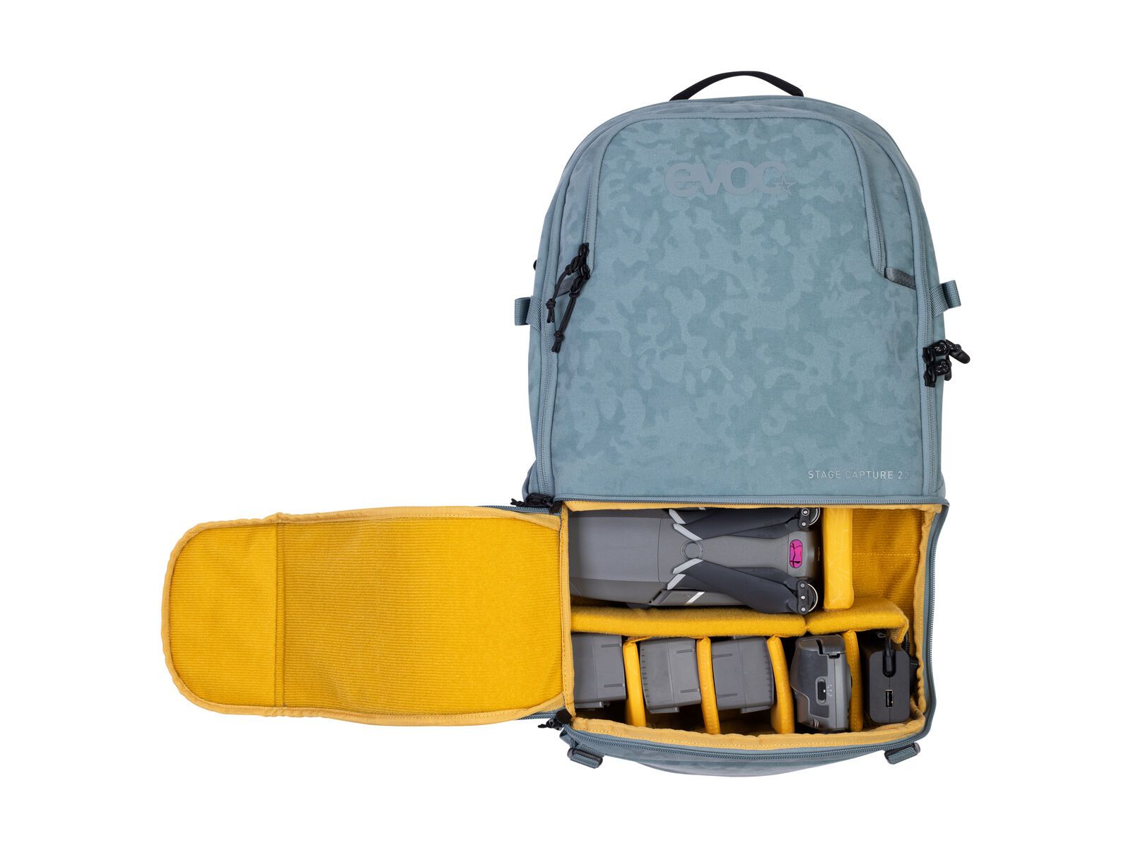 Evoc Stage Capture 22, steel - Bild 21