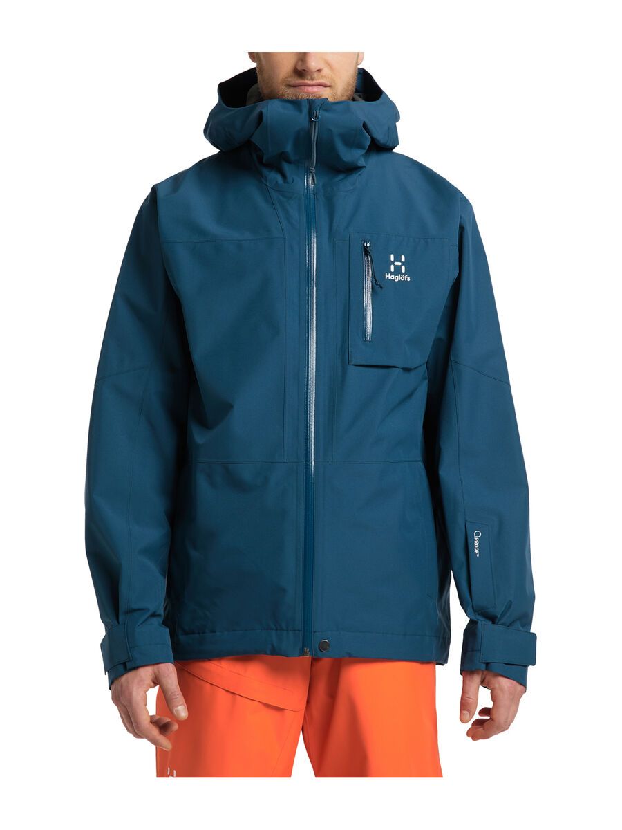Haglöfs Lumi Jacket Men, dark ocean - Bild 4