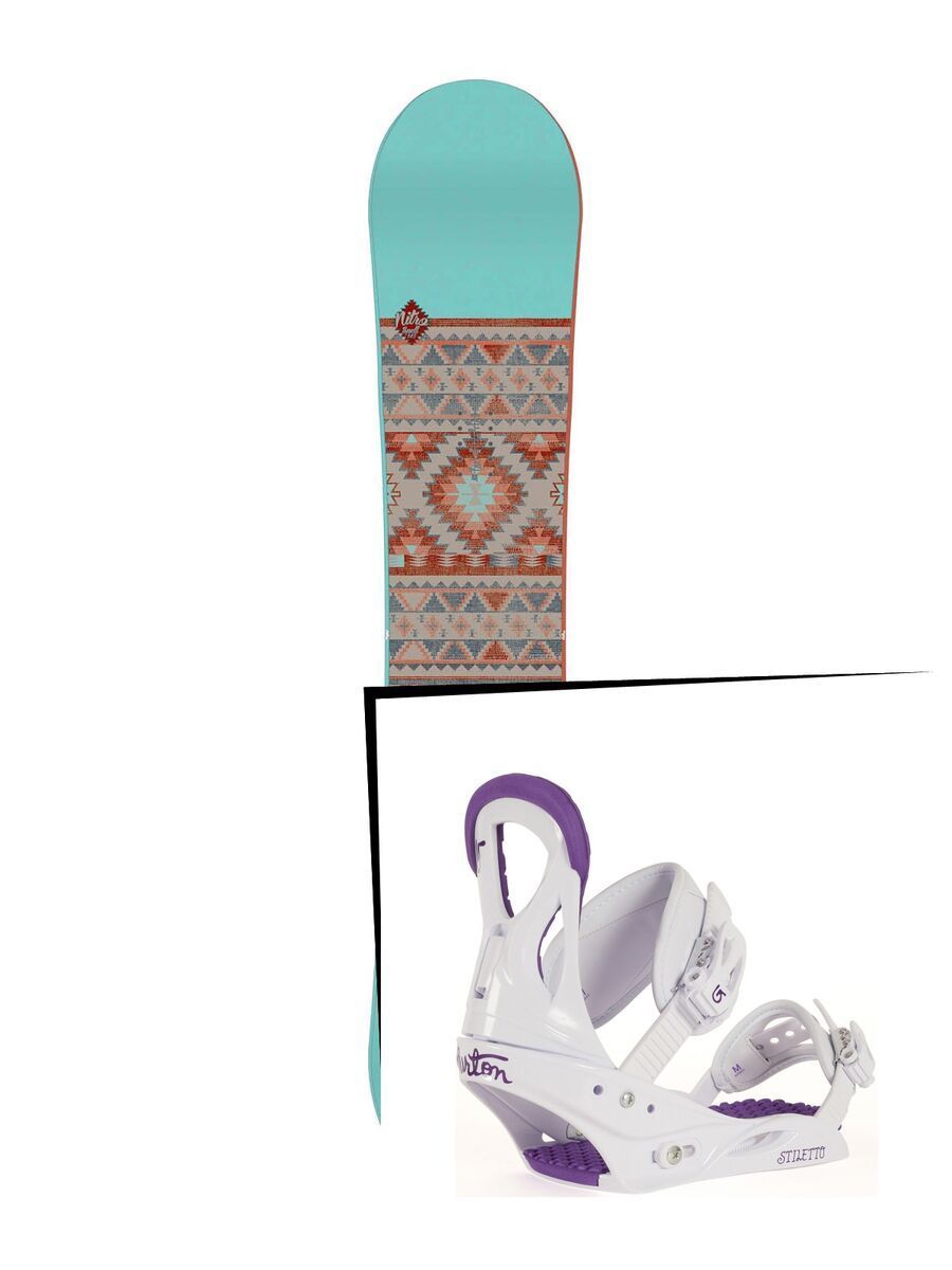 Set: Nitro Spell 2015 + Burton Stiletto Disc (1712939S) - Bild 1