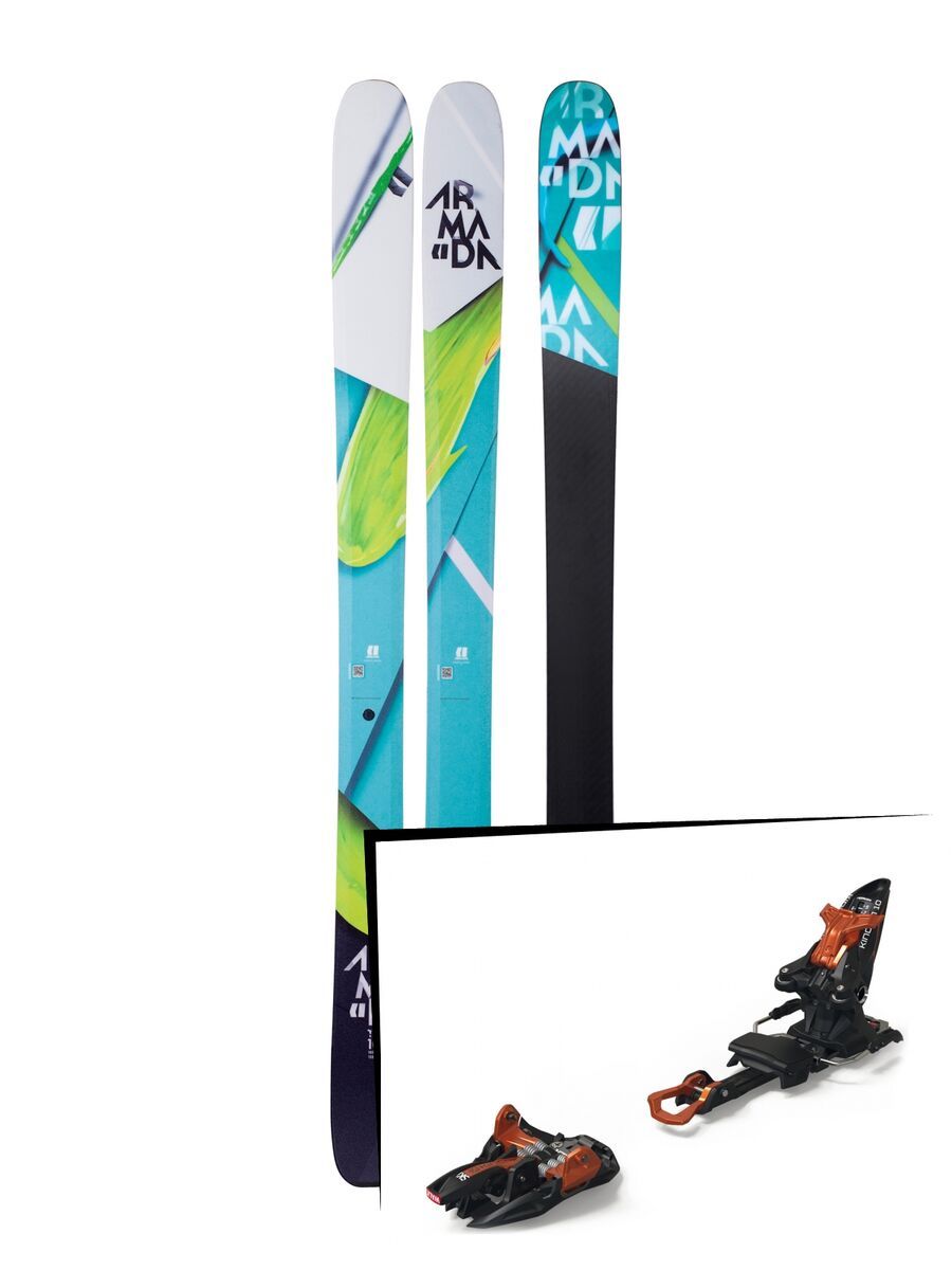 Set: Armada Trace 108 2018 + Marker Kingpin 10 black/copper - Bild 1