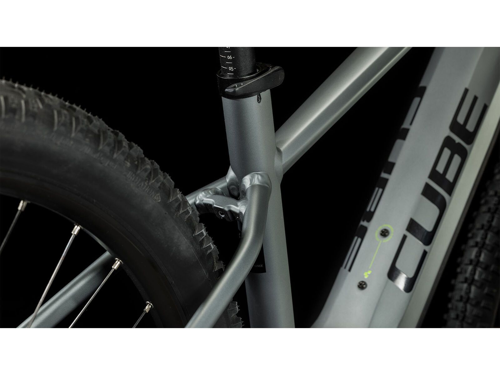 Cube Reaction Hybrid Pro 500 27.5, flashgrey´n´green - Bild 4