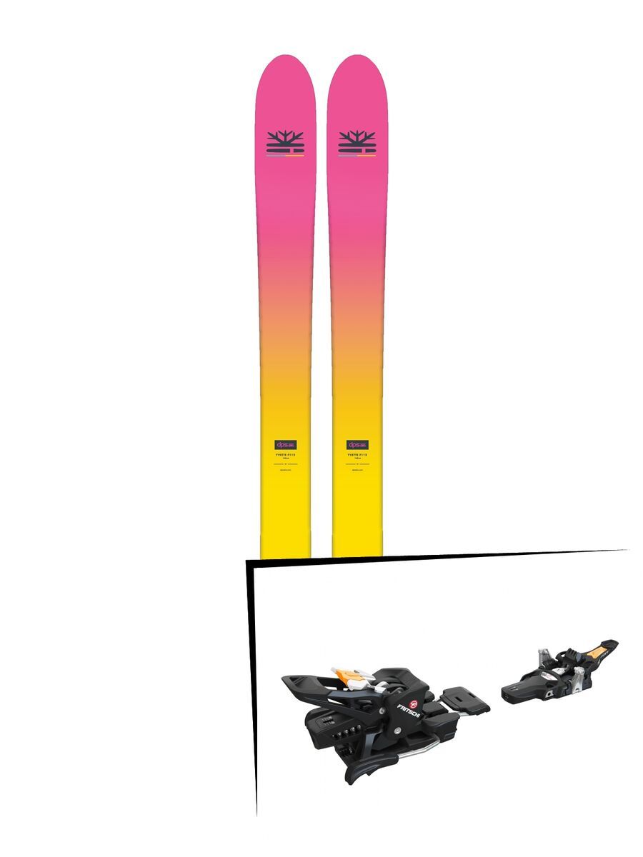 Set: DPS Skis Yvette 112 RP2 Foundation 2018 + Fritschi Tecton 12 - Bild 1