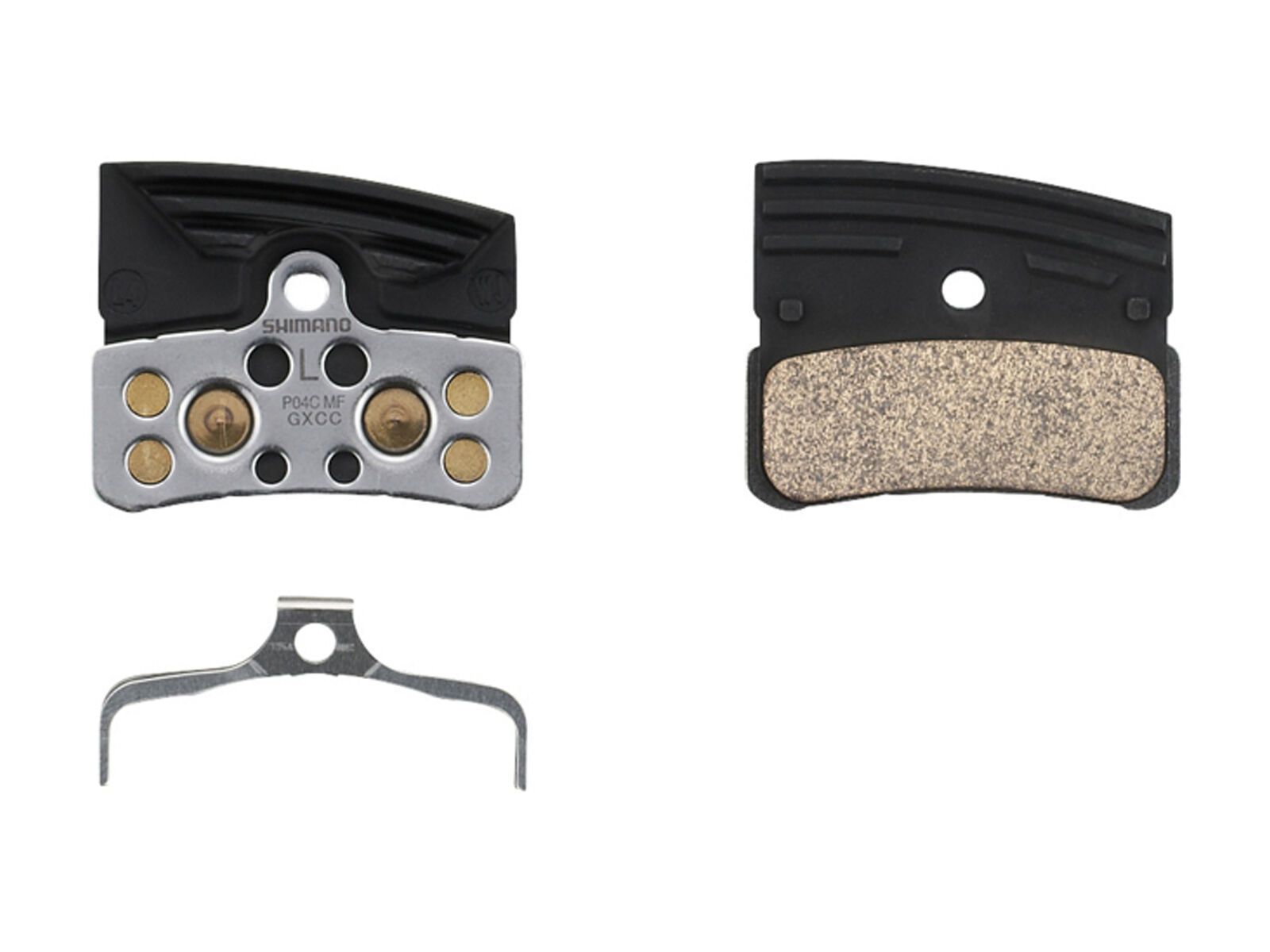 Shimano P04C-MF Metall Scheibenbremsbelag - Bild 1