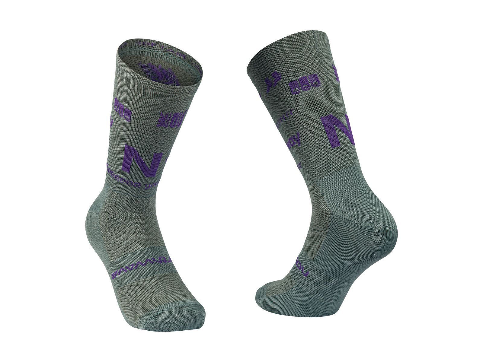 Northwave Type Sock, cool matcha/black - Bild 1