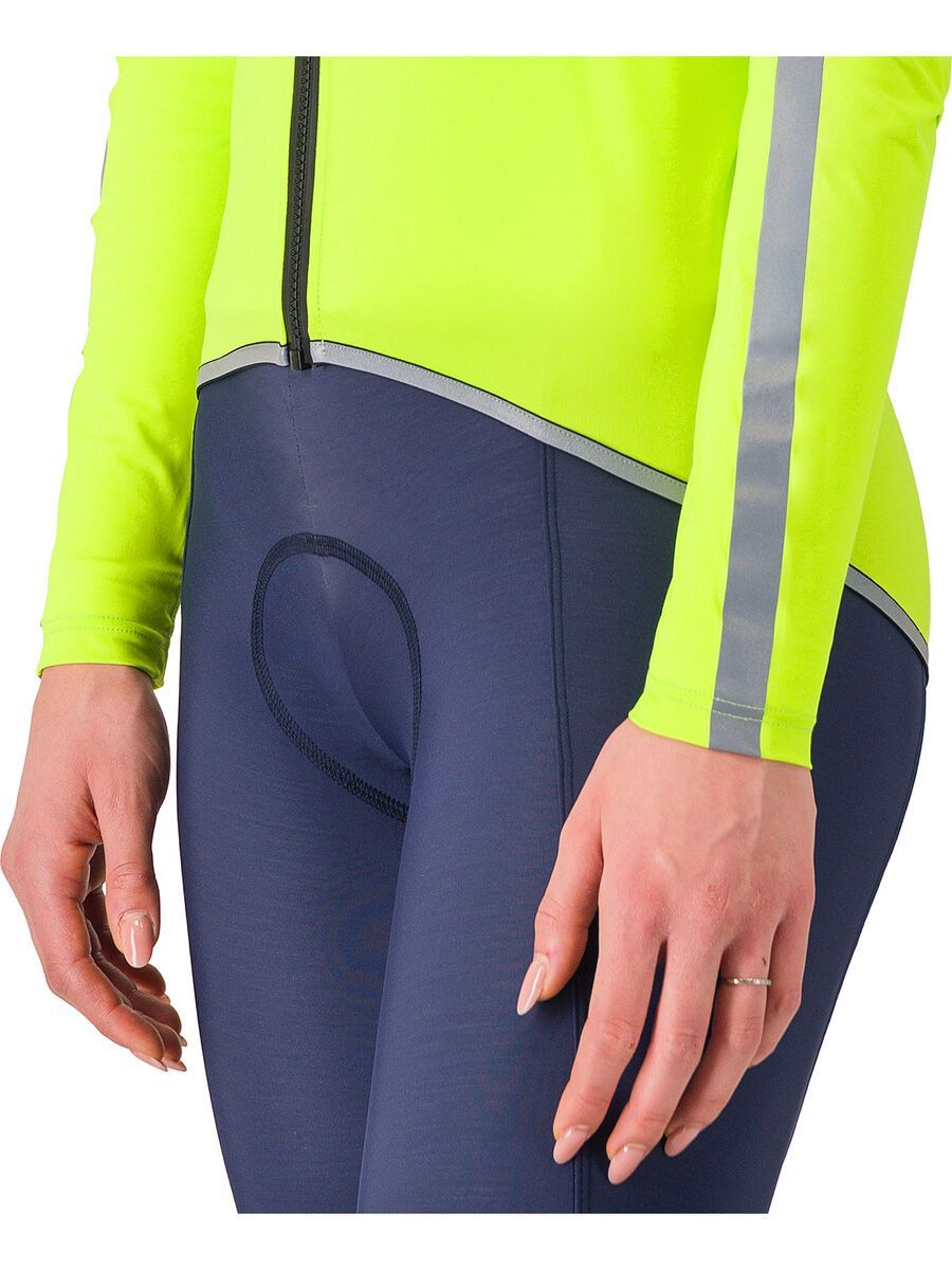 Castelli Ultra W Rain Cape, electric lime/silver reflex - Bild 4