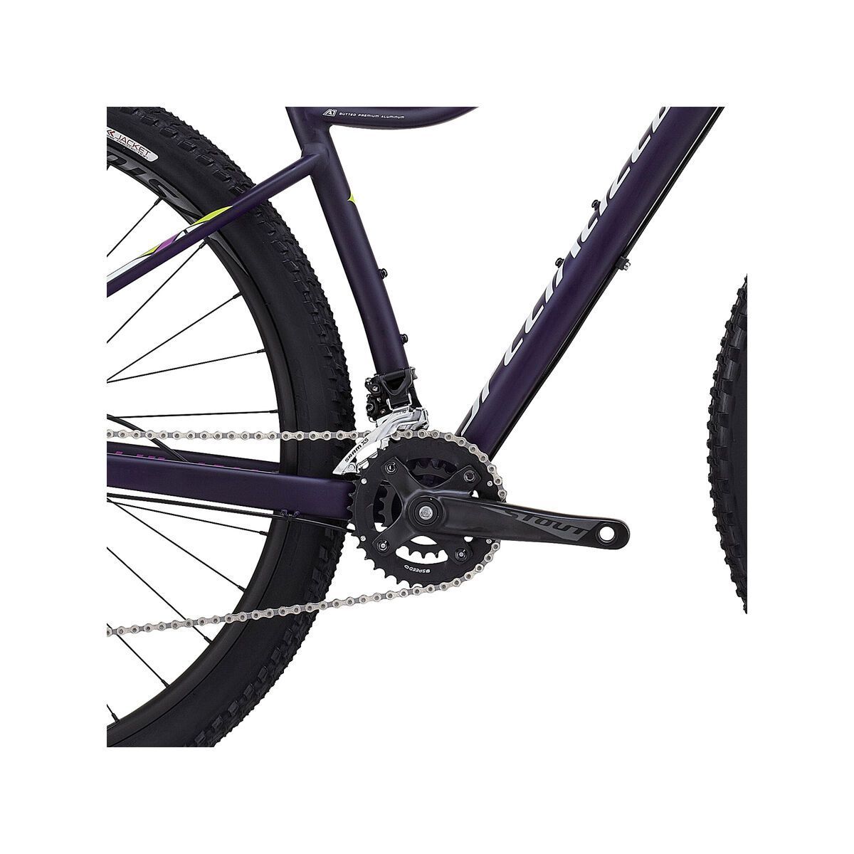 Specialized Jett Comp 29, satin deep indigo/dirty white/hyper green - Bild 3
