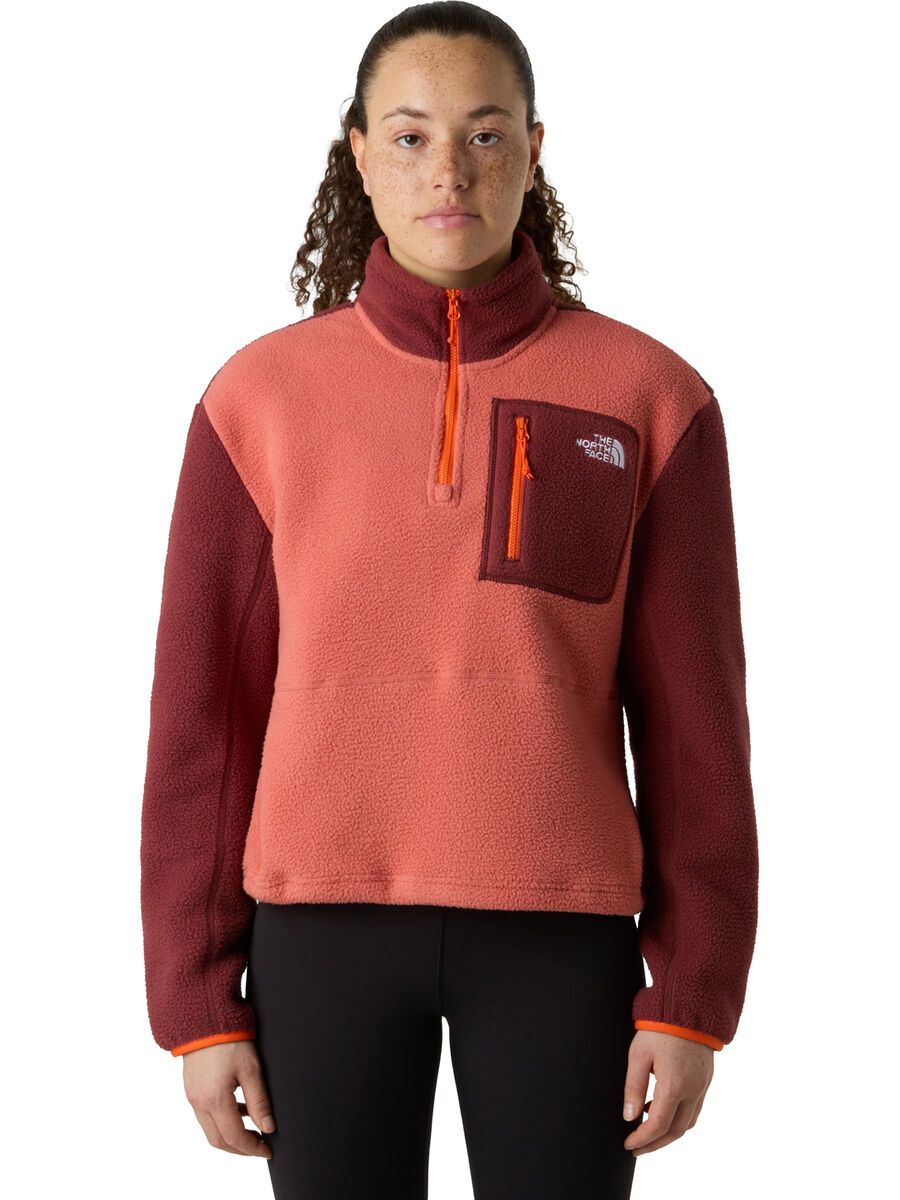 The North Face Women’s Yumiori 1/4 Zip, mars dust/sumac/solar flare - Bild 3