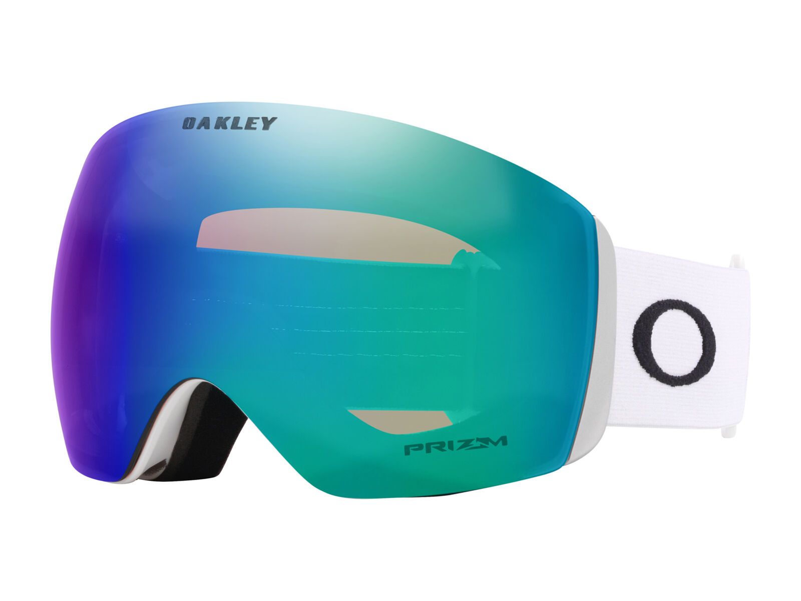 Oakley Flight Deck L, Prizm Snow Argon Iridium / matte white - Bild 1