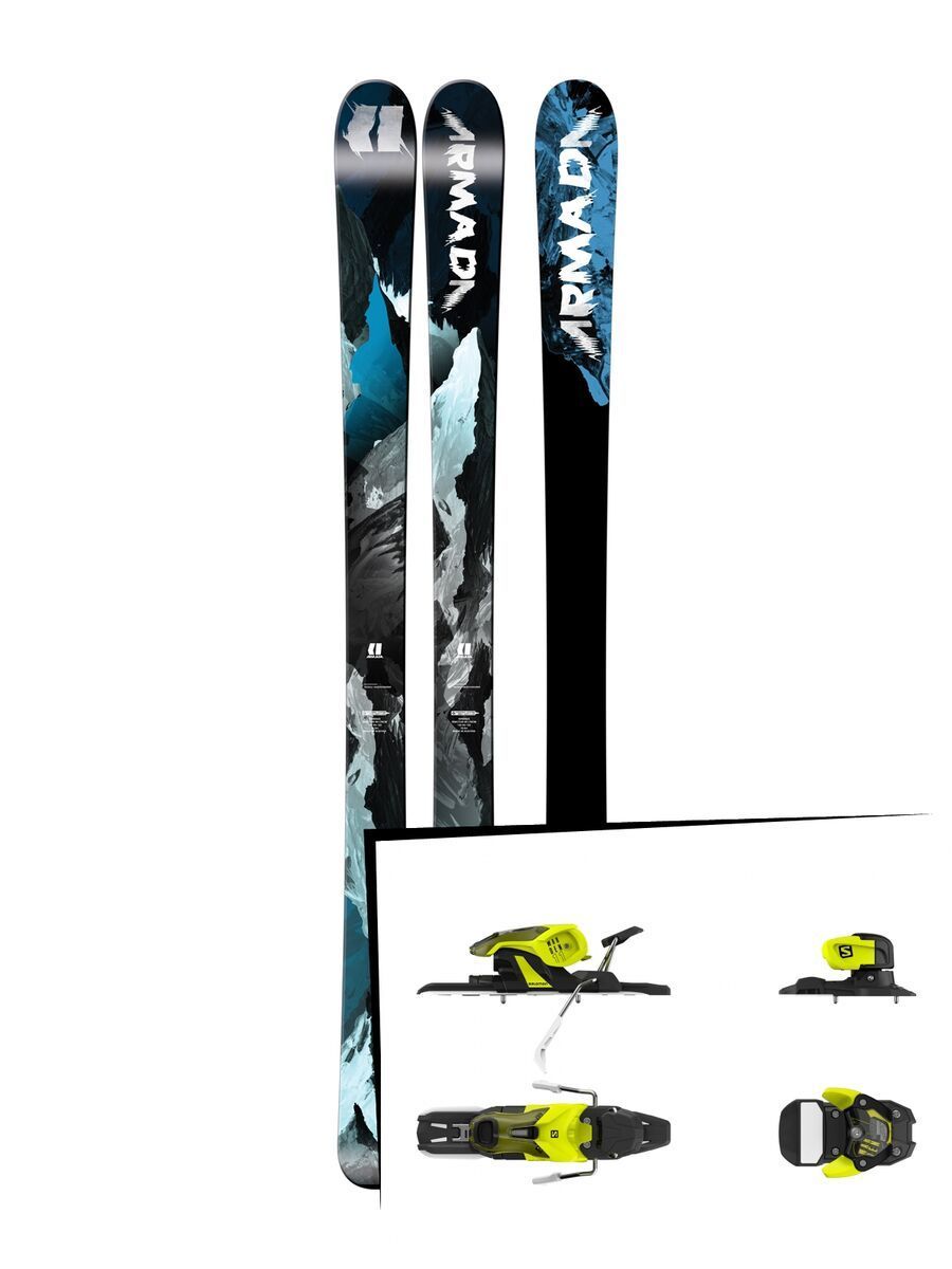 Set: Armada Invictus 95 2017 + Salomon Warden 11 (1706224) - Bild 1